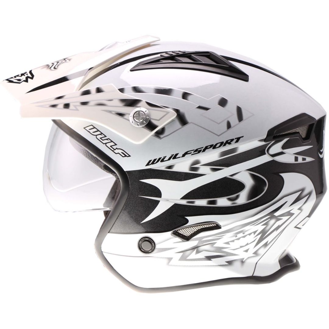 Casca Moto Wulfsport Vista Alb - motocross, enduro, ATV