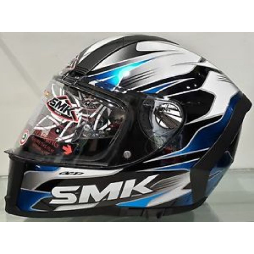 Casca SMK Force Boost Black Blue 12 - motocross, enduro, ATV Casca SMK Force Boost Black Blue - motocross, enduro, ATV