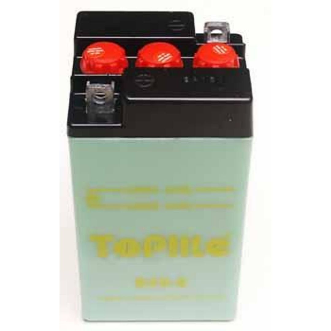 TOPLITE YUASA B49 6 CU INTR. NU INCL. ACID - motocross, enduro, ATV