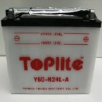 TOPLITE YUASA Y60 N24L A CU INTR. NU INCL. ACID - motocross, enduro, ATV