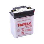 TOPLITE YUASA YB14A A2 CU INTR. NU INCL. ACID - motocross, enduro, ATV
