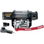 TROLIU WARN 4000LB CU CABLU OTEL MOOSE UTILITY - motocross, enduro, ATV