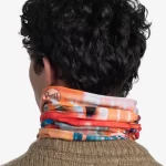 Bandana Original BUFF flow multi 2 - motocross, enduro, ATV original ecostretch adulti lyblur rosewood copie 167329 - motocross, enduro, ATV