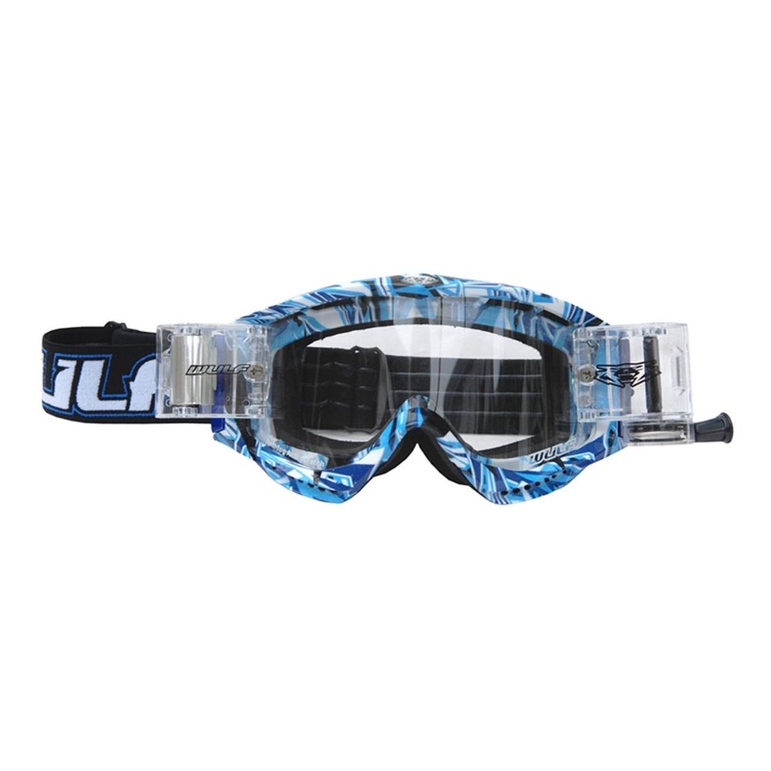 Ochelari Motocross Wulfsport Geo Racerpack - Albastru 6 - motocross, enduro, ATV Ochelari Motocross Wulfsport Geo Racerpack Albastru - motocross, enduro, ATV