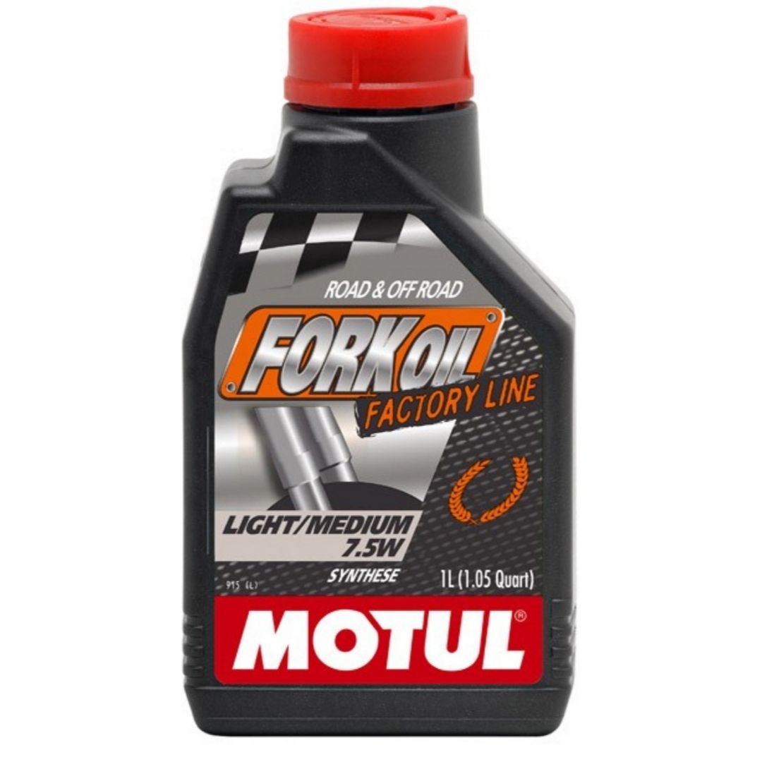 ULEI DE FURCA MOTUL FORK OIL FACTORY LINE LIGHT MEDIUM L 7.5W 1L - motocross, enduro, ATV