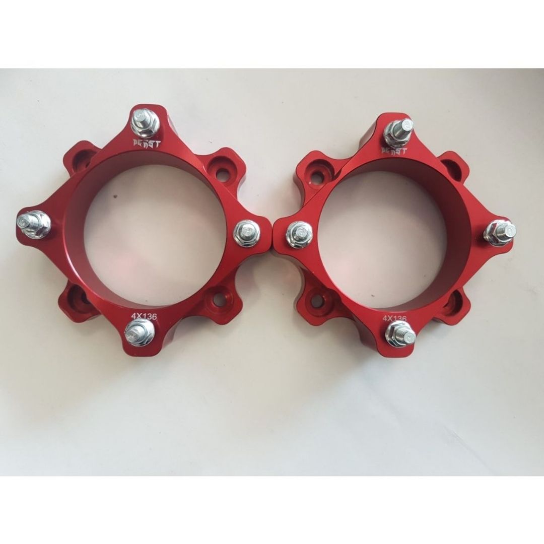 DISTANTIERE ROTI ATV 4 110 45MM RED - motocross, enduro, ATV