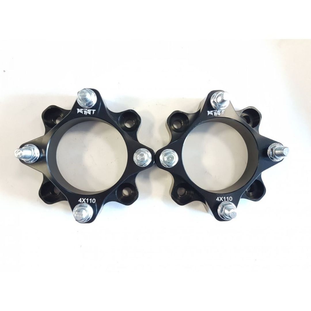 DISTANTIERE ROTI ATV 4 136 30MM BLACK - motocross, enduro, ATV