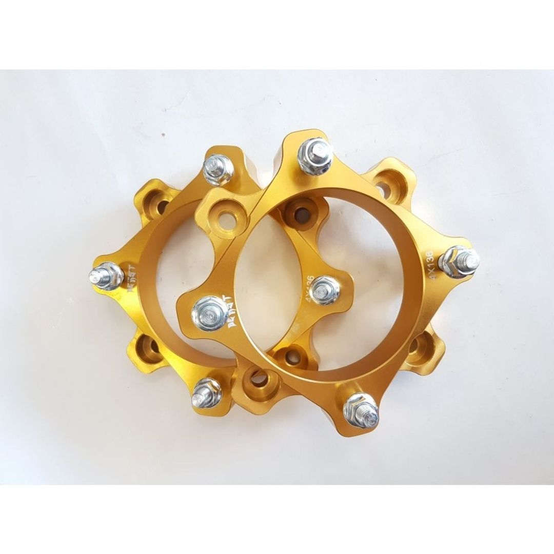 DISTANTIERE ROTI ATV 4 136 30MM YELLOW - motocross, enduro, ATV