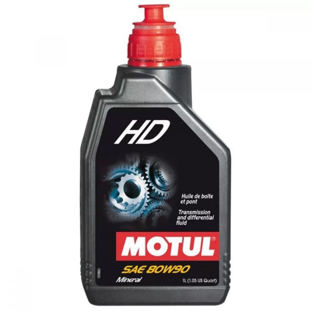 MOTUL HD 80W90 1L GEARBOX DIFFERENTIAL OIL - motocross, enduro, ATV
