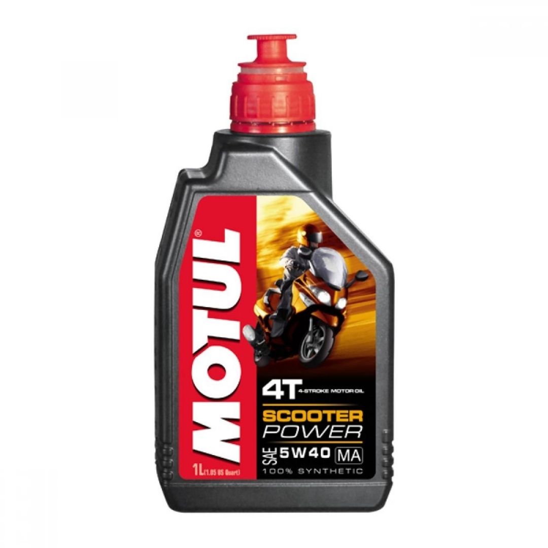 MOTUL SCOOTER POWER 5W40 MA 1L - motocross, enduro, ATV