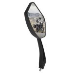 Oglinda moto TRAPEZIUM Stanga - motocross, enduro, ATV