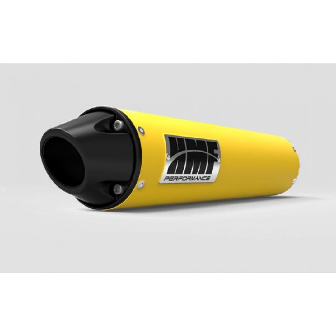 TOBA SPORT CAN AM OUTLANDER MAX XMR SINGLE SLIP ON YELLOW - motocross, enduro, ATV