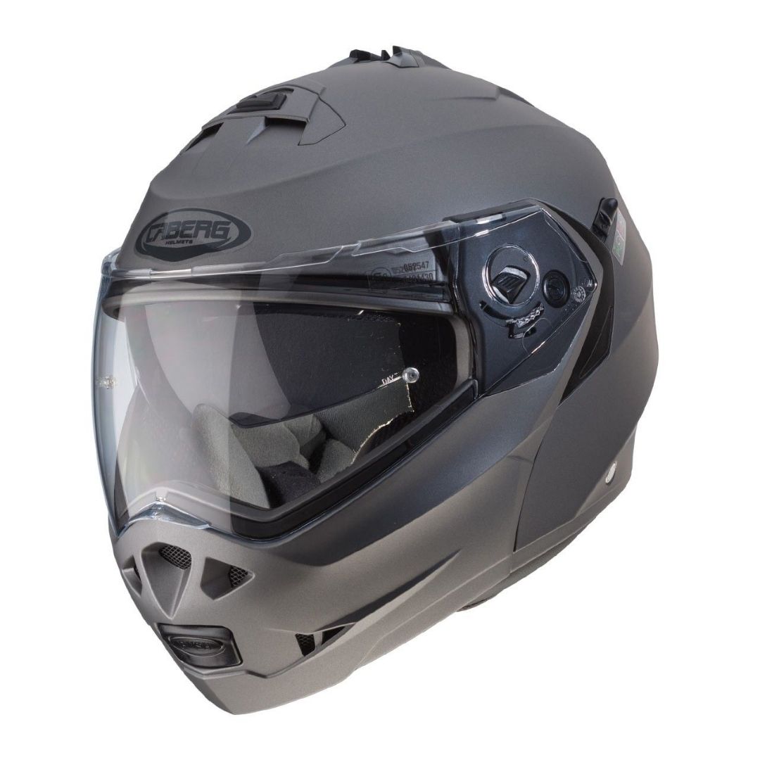 Cască Moto Duke Matt Gun Metal Caberg 8 - motocross, enduro, ATV Casca Moto Duke Matt Gun Metal Caberg - motocross, enduro, ATV