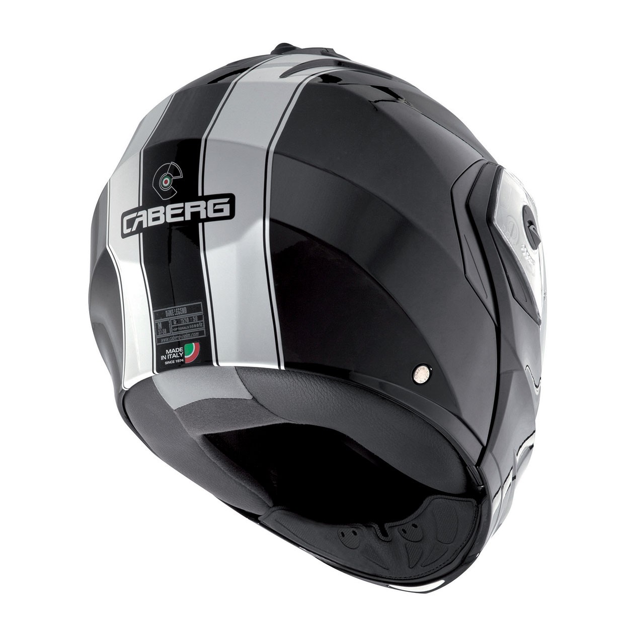 Cască Moto Duke Legend Black White Caberg Duke Legend Black White 6 - motocross, enduro, ATV
