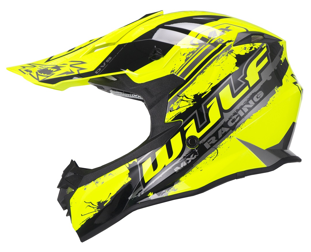 Casca moto cross atv adulti Wulfsport Pro Helmet 7 AdultFloYellowOffRoadProw 2 - motocross, enduro, ATV