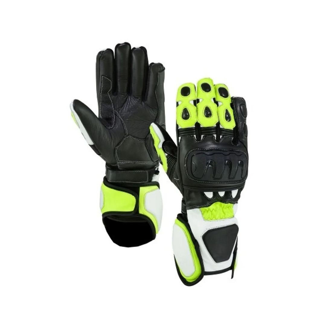 Manusa moto piele Bos Racing 2 - motocross, enduro, ATV Manusa moto piele Bos Racing 2 - motocross, enduro, ATV