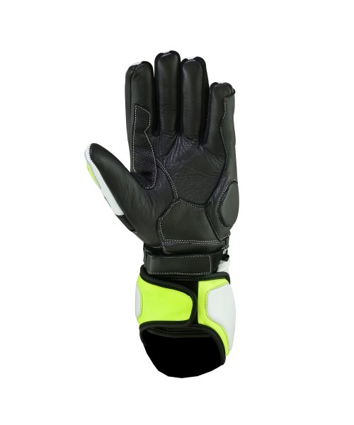 Manusa moto piele Bos Racing 2 rider flor back - motocross, enduro, ATV