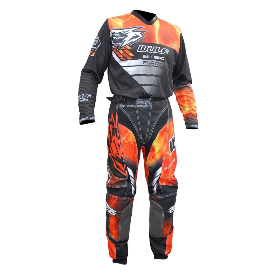 COSTUM MOTOCROSS ATV WULFSPORT FORTE ADULTI 2 - motocross, enduro, ATV