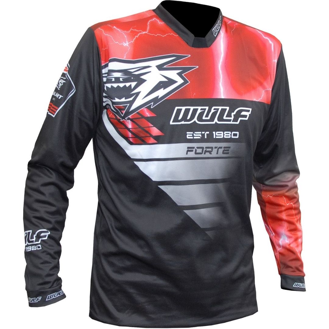 TRICOU MOTOCROSS ATV FORTE WULFSPORT ADULTI 5 - motocross, enduro, ATV