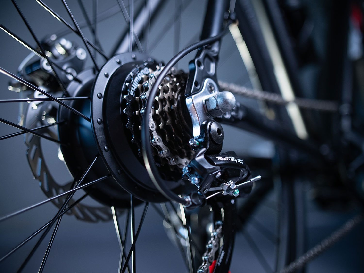 Bicicleta electrica W6 W6 Schimbator - motocross, enduro, ATV