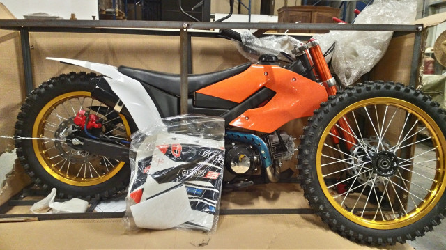 Moto CROS DB-612 BEMI GT-K 125 PRO J17 Automat, pormire buton moto cros db 612 bemi gt k 125 pro j17 automat pormire buton 4 - motocross, enduro, ATV