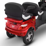 Tricicleta Electrica, FARA Permis, Viteza maxima 25 km pe ora, Motor 1000W, Volta M4+, Autonomie pana la 36km 6 - motocross, enduro, ATV Tricicleta electrica Voltarom M4 Plus , Rosu